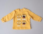 Kız Erkek Bebek 3-12 Ay Gülücük Emoji Desenli 2li Takım - 3