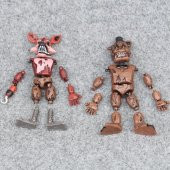 msy ES17052 Fnaf Five Nights At Freddys 6 Figür Bir Arada - 3