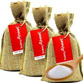 Tuzcu Ahmet 3 Adet 1 kg Jüt Torbada 100 Kristal Çankırı Kaya Tuzu - 1
