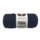 Taranabilir Makrome İpi Taranan Makrame Pamuk İpliği 5 MM 250 GR  Lacivert - 1