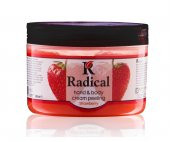 Radıcal El ve Vücut Krem Peelıng 300 ml Çilek - 1