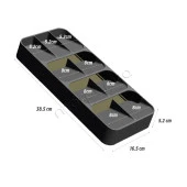 9 Bölmeli Çekmece İçi Kaşıklık Çekmece Düzenleyici Organizer - 1