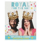 Şişme Kral & Kraliçe Tacı - Royal For The Day - 1