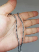 Hematit Taşı Faset Kesim 3mm Dizi (52430) - 1