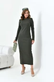 FTZ Women Kadın Kaşkorse Elbise  Haki 30901 thumbnail 1