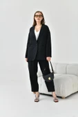FTZ Women Kadın Begonya Ceketli Takım  Siyah 30777 - 5