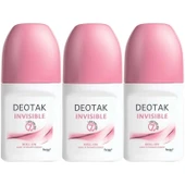 Deotak Roll-On 35ML Invısıble (Women/Kadın) (3 Lü Set) thumbnail 1