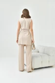 FTZ Women Kadın Yelekli Takım  Beige 30823 - 7