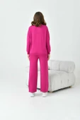 FTZ Women Kadın Çizgili İkili Takım  Fuşya 20664 thumbnail 7