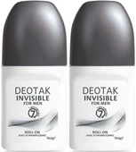 Deotak Roll-On 35ML Invısıble (Formen/Erkek) (2 Li Set) - 1