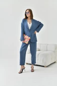 FTZ Women Kadın Begonya Ceketli Takım  İndigo 30777 thumbnail 2