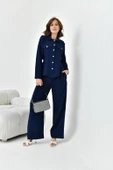 FTZ Women Kadın Pantolonlu Takım  Lacivert 30727 thumbnail 2