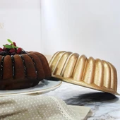 Serenk Fun Cooking Arya Alüminyum Döküm Granit Kaplama Kek Kalıbı - 25 cm Yanmaz ve Yapışmaz Yüzey thumbnail 4