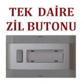 TEKLİ ZİL BUTONU (SIVA USTU) ALUMİNYUM YAPI - 1