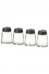 IKEA Ihardıg 365+ Cam Baharat Kavanozu Baharatlık 4 Lü Set - 1