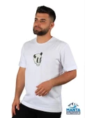 Manta MNT 2307-1 Kuru Kafa Baskılı Erkek T-Shirt thumbnail 3