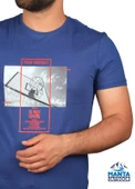 Manta MNT 2406 S. Yaka Pota Baskılı Erkek T-Shirt - 4