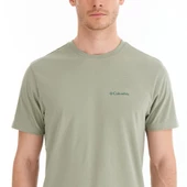 Columbia Cs0282 Csc M Basic Sm Logo Brushed Ss Tee Erkek T-Shirt - 4
