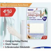 Vodaseal Resim ve Çerçeve Asma Bandı Bantı 4 Lü Set - 1