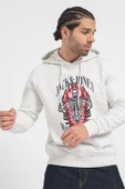 Jack & Jones Jordaemon Sweat Hood Fst Erkek Sweatshirt - 4