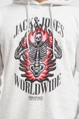 Jack & Jones Jordaemon Sweat Hood Fst Erkek Sweatshirt - 5