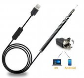 Kulak Temizleme Aracı Kaşık Hd Kamera Aracı Usb Tipi C Soket Win & Android - 1