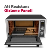 Simfer 4558 Beyaz 45 Litre Turbo Midi Fırın - 6
