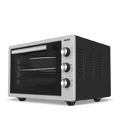4244 İnox Gri 42 LT Turbo Fan Mini/Midi Fırın - 6 Fonksiyon,Yoğurt Yapma, Buz Çözme & İç Aydınlatma thumbnail 2