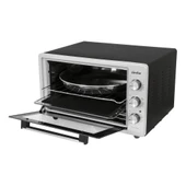 4244 İnox Gri 42 LT Turbo Fan Mini/Midi Fırın - 6 Fonksiyon,Yoğurt Yapma, Buz Çözme & İç Aydınlatma thumbnail 3