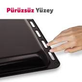 Simfer 7033 İnox Gri 70 LT Turbo Fan Mini/Midi Fırın - Multi Fonksiyon, Yoğurt Yapma, Buz Çözme & Çift Cam thumbnail 12