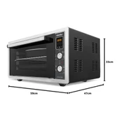 Simfer 4559 İnox 45 Litre Turbo Midi/Mini Fırın - 12