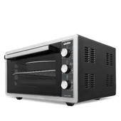 Simfer 4503 İnox Gri 45 LT Turbo Fan Mini/Midi Fırın - 6 Fonksiyon,Yoğurt Yapma, Buz Çözme & İç Aydınlatma thumbnail 2