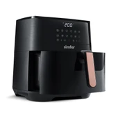Simfer SK-6704 Air Fry Smart Siyah 8L Dijital thumbnail 3