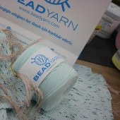 Penye İplik Örgü İpliği Zümrüt Yeşil Bead Yarn 2li 650 Gr 130 Metre - 3