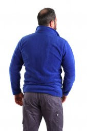 ESER - Fermuarlı Polar Mont - Saks - 2