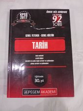 KPSS TARİH GENEL KÜLTÜR GENEL YETENEK - 1