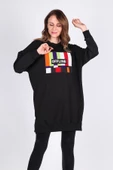 Nisanca Kadın Uzun Sweatshirt Tesettür Tunik - 6