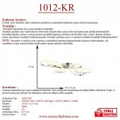 Eray Aydınlatma 1012-KR Krom  Led Avize - 3