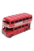 Dekoratif Metal Londra Şehir Otobüsü 17 cm thumbnail 7
