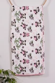 Pembe Bambu 95*120 Müslin Bebek Battaniyesi - 1