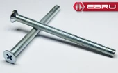 YHB Göbek Kilit, Barel Vidası M5x80 - 100 Adet - 1