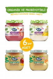 Hero Baby Organik ve Prebiyotikli Meyveli Kavanoz Mama Paketi - 1