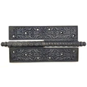 Antika Tarz Dekoratif Pirinç Lüks Okka Menteşe - 20cm, Oksit - 1