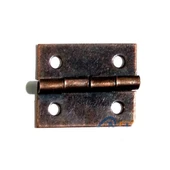 Tavla Menteşesi 3cm, No:1/4 - Oksit, 120 Adet - 1