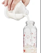 BabyJem Katlı Toz Mama Kabı 545 Beyaz thumbnail 3