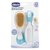 Chicco Fırça ve Tarak Seti 0 Ay+ Mavi - 3