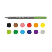 Carioca Eco Family Joy Süper Yıkanabilir Keçeli Boya Kalemi 12'Li - 2