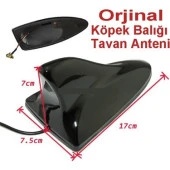 Caddillac STS Uyumlu Shark Köpek Baligi Anten Siyah thumbnail 3