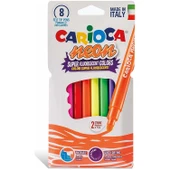 Carioca Fosforlu Yıkanabilir Keçeli Boya Kalemi 8'Li - 1