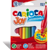 Carioca Joy Süper Yıkanabilir Keçeli Boya Kalemi 12'Li - 1